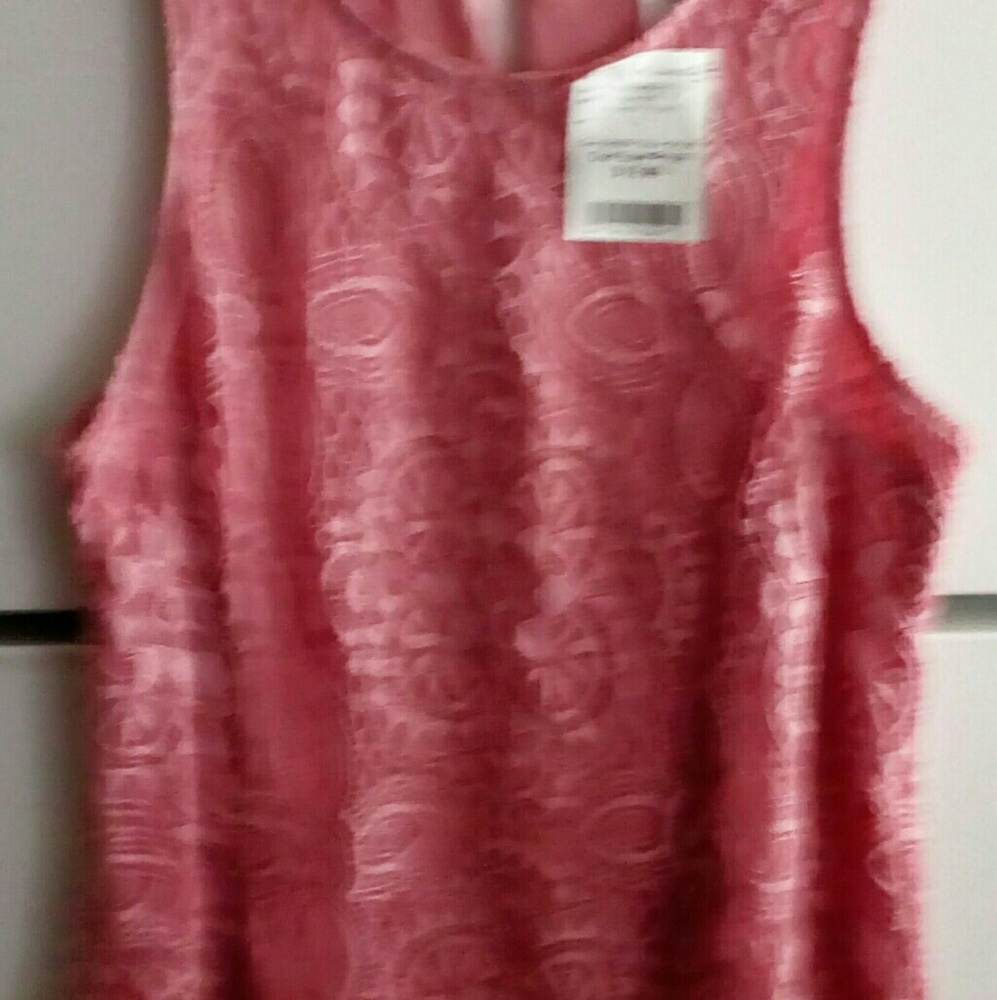 Sleeveless Lace Blouse